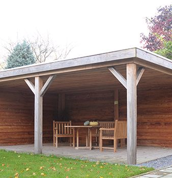 Overkapping van Hout